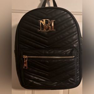 EUC - Badgley Mischka Black Backpack
